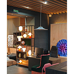 Подвесной вязаный зеленый светильник «Токио»  варинант исполнения - 2 | Loft Concept в Волгограде