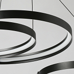 Люстра подвесная светодиодная в виде волнообразной ленты Ribbon Vortex варинант исполнения - 7 | Loft Concept в Волгограде