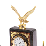 Настольный письменный набор из лемезита и змеевика с декором в виде Орла в подарочной упаковке Successful Leader варинант исполнения - 3 | Loft Concept в Волгограде