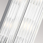  Бра для ванных комнат вертикальное с длинным прозрачным рифленым плафоном Feiss варинант исполнения - 3 | Loft Concept в Волгограде