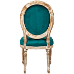 Стул из натурального бука зелёный с цветочным принтом Impressionism in Color варинант исполнения - 2 | Loft Concept в Волгограде