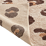 Ковер из хлопка с леопардовым принтом Soft Hugs варинант исполнения - 3 | Loft Concept в Волгограде