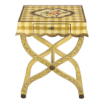 Приставной столик с ящиком в стиле ретро Vintage Rustic Tablecloth варинант исполнения - 1 | Loft Concept в Волгограде