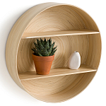 Полка настенная из бамбука Zenara варинант исполнения - 2 | Loft Concept в Волгограде