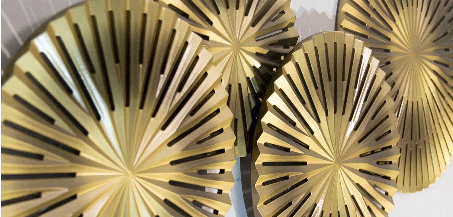 Арт-объект Apollo Brown and Gold Wall Plaque Disc gap 4 Арт-объект Apollo Brown and Gold Wall Plaque Disc gap 4 - Loft-Concept в Волгограде