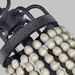 Люстра с 6-ю лампами и кремовыми деревянными бусинами Feiss варинант исполнения - 6 | Loft Concept в Волгограде