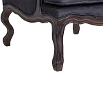 Кресло George Grand Armchair black velour варинант исполнения - 5 | Loft Concept в Волгограде