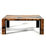 Кофейный Стол River in Autumn Elm Resin Coffee Table варинант исполнения - 3 | Loft Concept в Волгограде