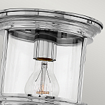 Потолочный светильник для ванных комнат с цилиндрическим стеклянным плафоном и одной лампой Hinkley варинант исполнения - 15 | Loft Concept в Волгограде