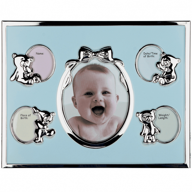 Фоторамка детская Childhood Corner Sun 5 фото Серебристый Голубой Розовый Фоторамка детская Childhood Corner Sun 5 фото Серебристый Голубой Розовый в Волгограде | Loft Concept