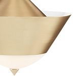 Подвесной светильник светодиодный конусообразный Сone Shaped Gold Pendant варинант исполнения - 1 | Loft Concept в Волгограде