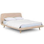 Кровать с мягким изголовьем Palmer Bed варинант исполнения - 7 | Loft Concept в Волгограде