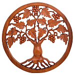 Панно из дерева Osier Panel With Trees варинант исполнения - 1 | Loft Concept в Волгограде