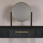 Туалетный Стол с зеркалом Primo Черный дуб варинант исполнения - 2 | Loft Concept в Волгограде