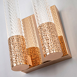 Бра с двумя плафонами Dew Drops Tube Duo Gold Wall Lamp варинант исполнения - 2 | Loft Concept в Волгограде