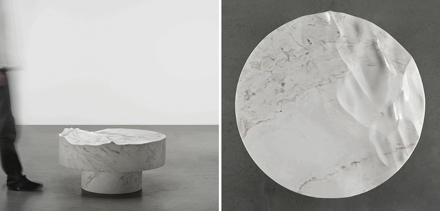 Дизайнерский журнальный стол Mathieu Lehanneur Sculpts Ocean Memories Round White Дизайнерский журнальный стол Mathieu Lehanneur Sculpts Ocean Memories Round White - Loft-Concept в Волгограде