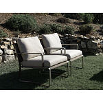 Дизайнерское уличное кресло на металлическом каркасе PHOENIX Armchair варинант исполнения - 13 | Loft Concept в Волгограде