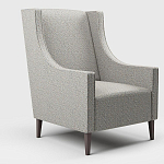 Мебельная ткань Шенилл серо-голубой цвет 142 см T4-47 варинант исполнения - 13 | Loft Concept в Волгограде