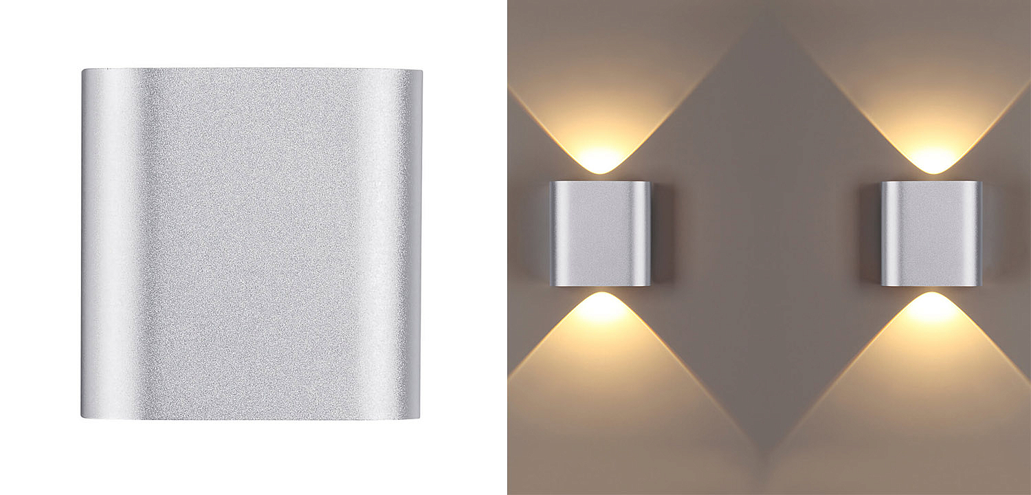 Бра Obverse Silver Square Wall lamp Бра Obverse Silver Square Wall lamp - Loft-Concept в Волгограде