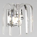 Бра цвета никель с изогнутыми хрустальными элементами Radiant Ribbons варинант исполнения - 4 | Loft Concept в Волгограде