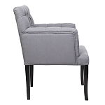 Кресло Addison Chic Armchair grey flax варинант исполнения - 2 | Loft Concept в Волгограде