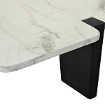 Стол журнальный низкий с фигурной столешницей Threshold варинант исполнения - 4 | Loft Concept в Волгограде