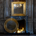 Зеркало квадратное в фактурной раме Pattern варинант исполнения - 3 | Loft Concept в Волгограде