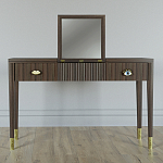 Туалетный стол - Трельяж Elsa Dreams Walnut 120 см варинант исполнения - 5 | Loft Concept в Волгограде