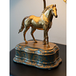 Настольная лампа из фарфора Лошадь Frodi варинант исполнения - 3 | Loft Concept в Волгограде