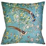 Подушка декоративная с изображением птиц в саду Chinoiserie Birds in a Tree Cushion варинант исполнения - 1 | Loft Concept в Волгограде