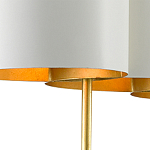 Люстра прямоугольная с белыми цилиндрическими абажурами White Ribbon варинант исполнения - 4 | Loft Concept в Волгограде