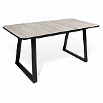 Стол обеденный раздвижной с прямоугольной бежевой столешницей Magali варинант исполнения - 2 | Loft Concept в Волгограде