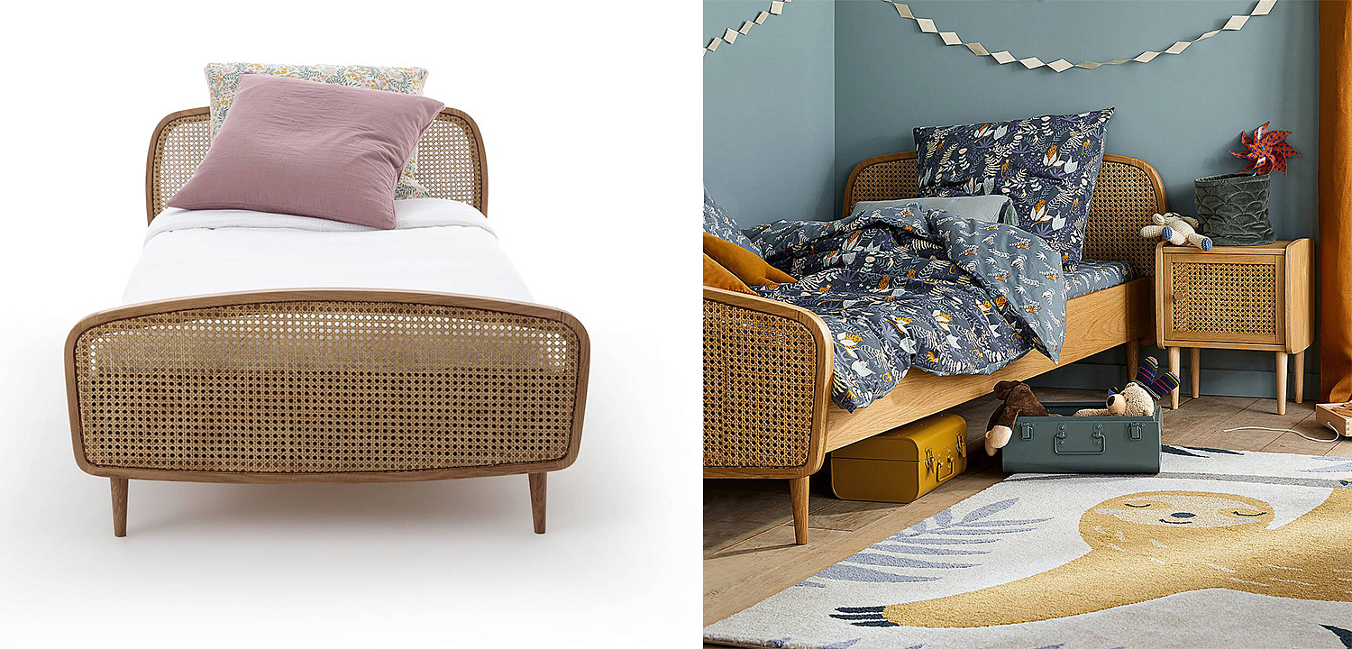 Кровать Morten Wicker Bed Кровать Morten Wicker Bed - Loft-Concept в Волгограде