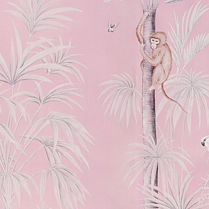 Обои ручная роспись Amazonia Florence Pink