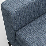 Мебельная ткань Шенилл голубой цвет 142 см T4-49 варинант исполнения - 7 | Loft Concept в Волгограде