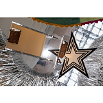 Дизайнерский ковер в виде звезды Poltronova Tappeto Stellina  Navy Blue Grey Rug варинант исполнения - 3 | Loft Concept в Волгограде