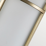 Бра с геометрическим каркасом и матовым белым цилиндрическим плафоном Feiss варинант исполнения - 4 | Loft Concept в Волгограде