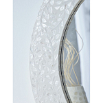 Зеркало круглое инкрустированное раковинами устриц Bone Inlay Dome Mirror White варинант исполнения - 4 | Loft Concept в Волгограде