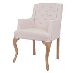 Кресло Mason Classical Armchair beige flax варинант исполнения - 3 | Loft Concept в Волгограде