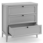 Комод с 3-мя ящиками серый Silva Grey Chest of Drawers варинант исполнения - 3 | Loft Concept в Волгограде