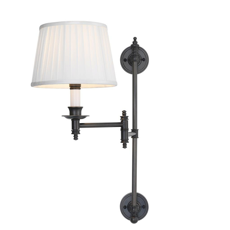 Бра Wall Lamp Indigo Bronze Темная бронза Белый Бра Wall Lamp Indigo Bronze Темная бронза Белый в Волгограде | Loft Concept
