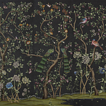 Обои ручная роспись St Laurent Casino metallic silk варинант исполнения - 3 | Loft Concept в Волгограде