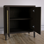 Современный Буфет Primo с 2 дверцами Темный орех варинант исполнения - 3 | Loft Concept в Волгограде