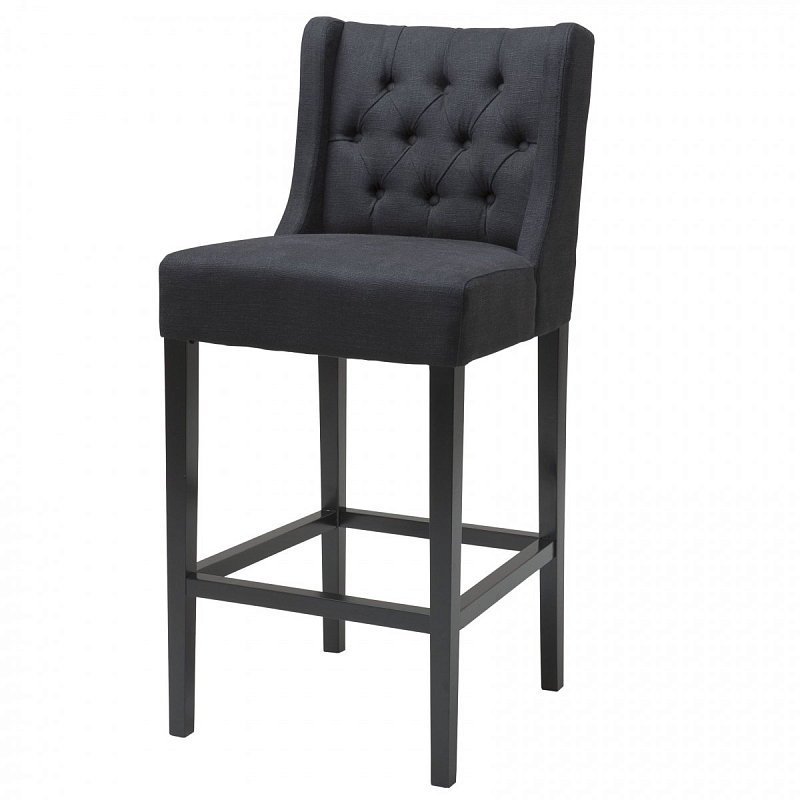 Барный стул Eichholtz Bar Stool Lancaster Черный Барный стул Eichholtz Bar Stool Lancaster Черный в Волгограде | Loft Concept