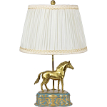 Настольная лампа из фарфора Лошадь Frodi варинант исполнения - 1 | Loft Concept в Волгограде