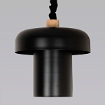 Подвесной светильник с черным металлическим плафоном Capability варинант исполнения - 2 | Loft Concept в Волгограде