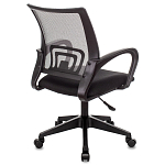 Офисное кресло с основанием из черного пластика Desk chairs Grey варинант исполнения - 2 | Loft Concept в Волгограде