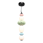 Подвесной светильник фигурный с керамическими элементами 24W LED Fragrant Light варинант исполнения - 4 | Loft Concept в Волгограде