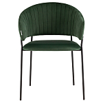 Стул в велюре зеленого цвета Horizon варинант исполнения - 2 | Loft Concept в Волгограде