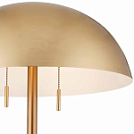 Торшер с куполообразным абажуром на каменном основании Riverside Floor Lamp варинант исполнения - 1 | Loft Concept в Волгограде